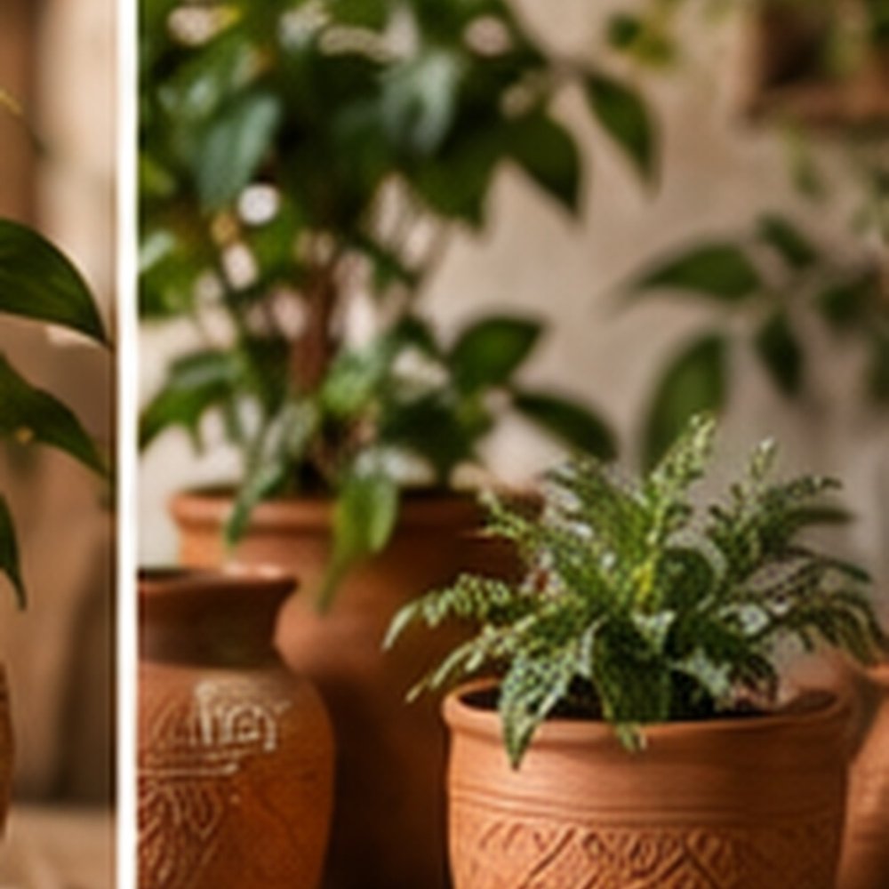 Terracotta planters